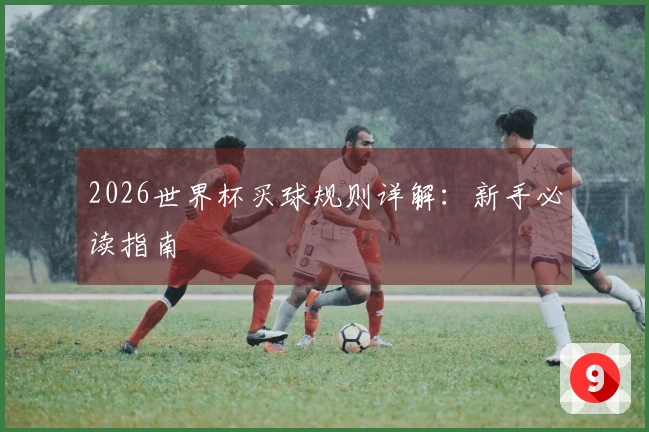 2026世界杯买球规则详解：新手必读指南