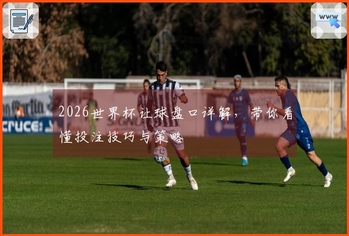 2026世界杯让球盘口详解，带你看懂投注技巧与策略